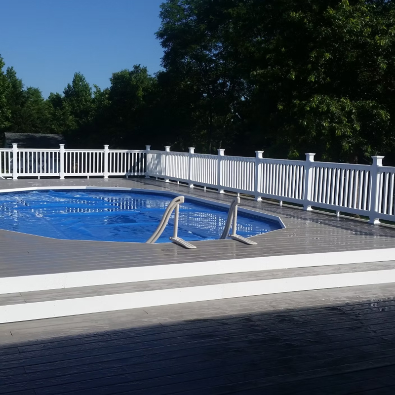 new pool and deck